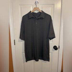Quince Flowknit Breeze Striped Performance Polo Mens Size XL